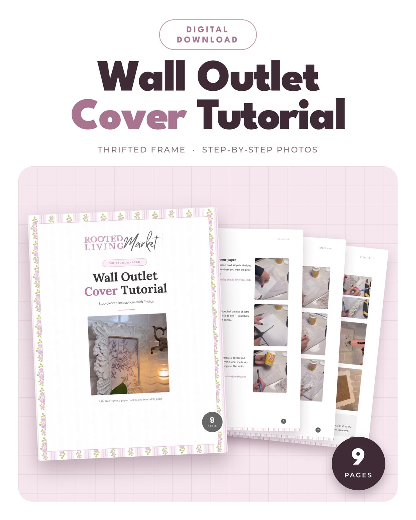 Wall Outlet Cover Tutorial